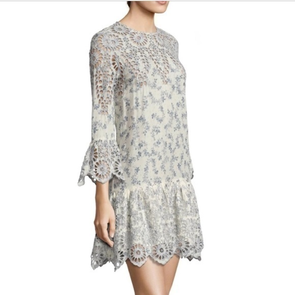 GANNI floral print dress size 4 US - Picture 1 of 6